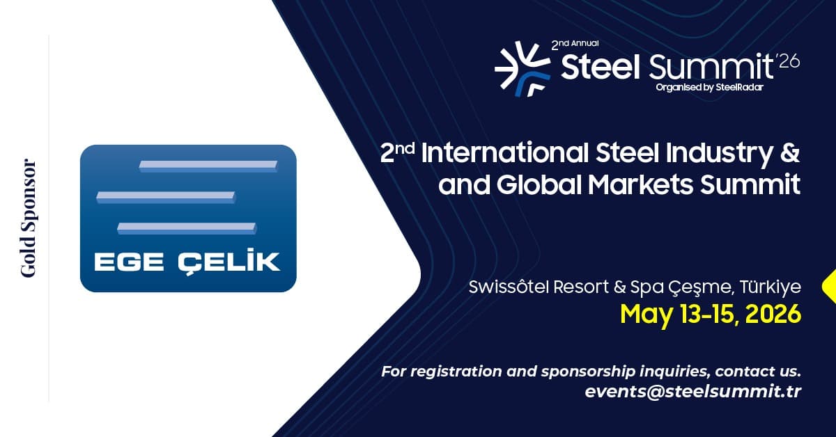 Ege Çelik Named Gold Sponsor of Steel Summit 2026