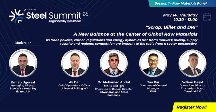 Global Raw Materials Agenda to Take Center Stage at Steel Summit 2026