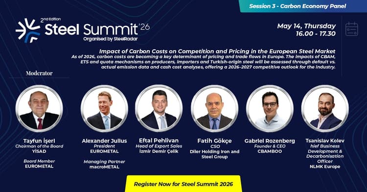 How Will Carbon Costs Reshape the European Steel Market? A Critical Turning Point Under Discussion at Steel Summit 2026