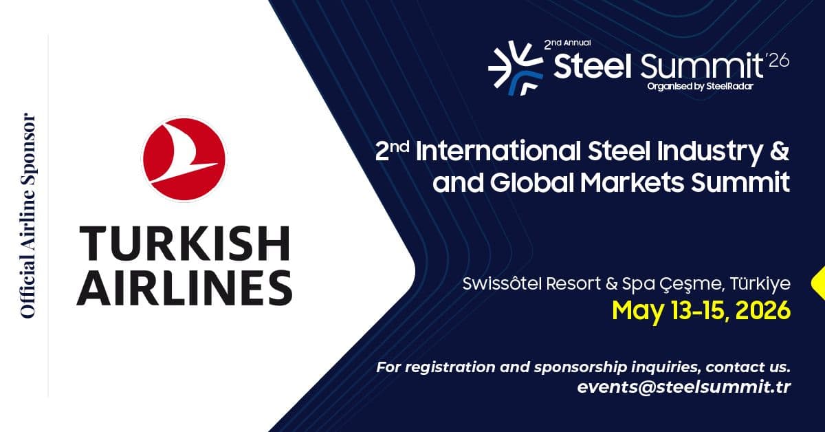 Turkish Airlines became the Official Airline of Steel Summit 2026