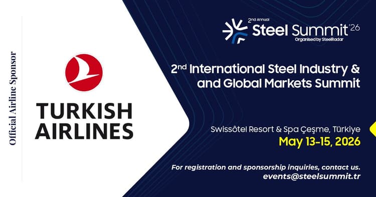 Turkish Airlines became the Official Airline of Steel Summit 2026