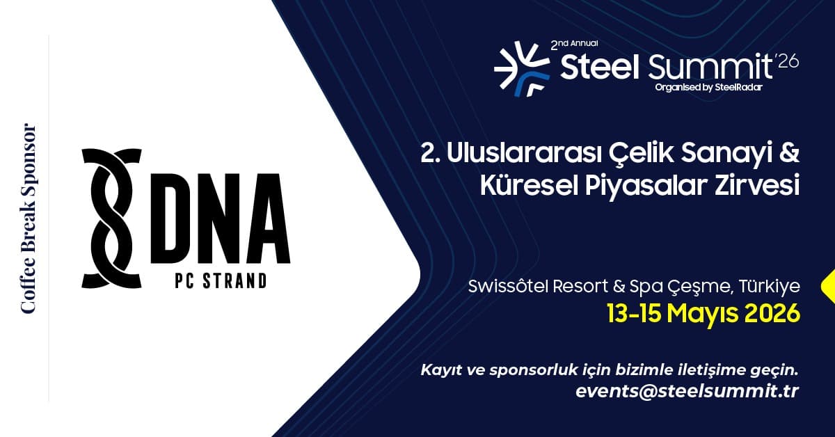 Steel Summit 2026 Coffee Break Sponsoru: DNA PC Strand