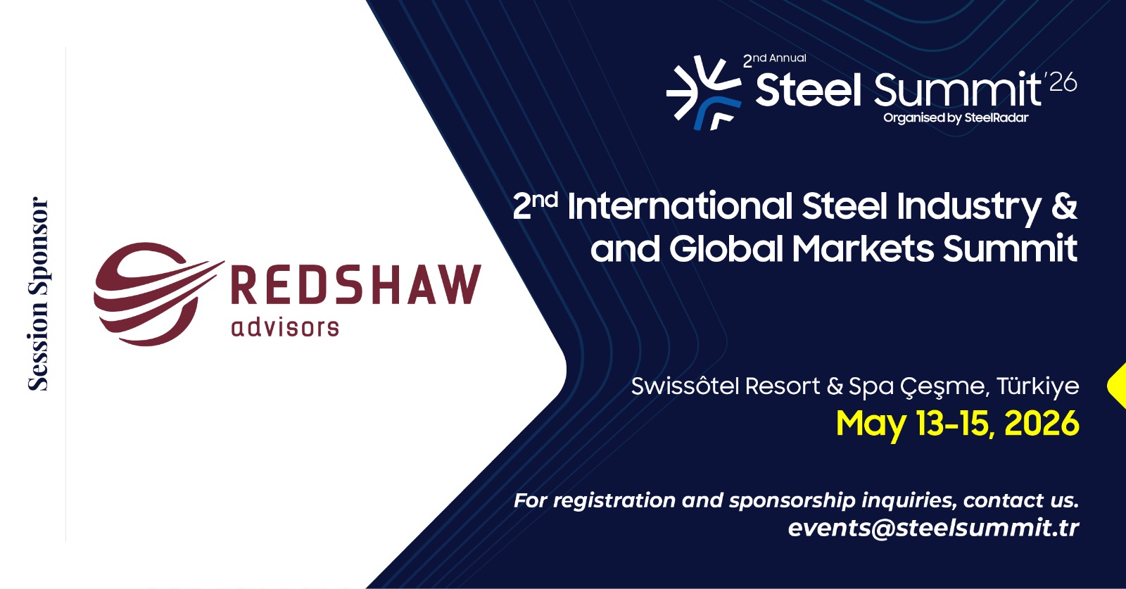 CBAM Risks and Operational Impacts to Be Discussed at Steel Summit 2026, Sponsored by Redshaw Advisors